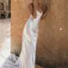 Modern V-Neck Wedding Dress 2025 Mermaid Spaghetti Straps Open Back Simple Sleeveless Bridal Gown Vestido De Noiva Customized 5 S7f5bd090b81648fa99e00073c935469eb Cropped