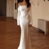 Classic Mermaid Long Sleeve Wedding Dress 2025 Off The Shoulder Open Back Bridal Gown Sweep Train Vestido De Noiva Customized 7 S9b7bda6fb8c74fa7aa1e70c4eb2f52b2G Cropped