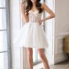 SoDigne A-line Short Wedding Dresses Sweetheart Sleeveless Tulle Mini Bride Dress Simple Lace Up Bridal Gown Vestido De Noiva  7 Sbb52337c88834285863840de4da4c74bi Cropped