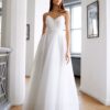 SoDigne A-line Organza Wedding Dresses Sweetheart Short Sleeves Bridal Dress Long Wedding Gown Robe De Mairee Customized  6 Se79f2a1a8f694e409d096755fcc7c5e3L Cropped