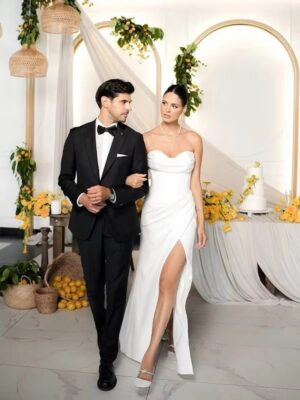 SoDigne Satin Mermaid Wedding Dress Sweetheart Sleeveless Bride Dresses 2025 Simple Bridal Gowns vestidos de novia Customized 6 Sf57e57ea805a4b2abcd12449cd7adfadG Cropped